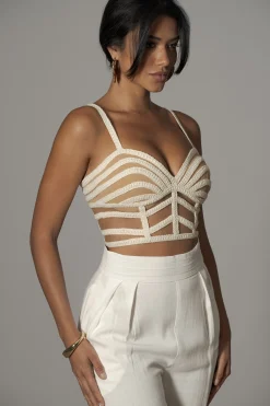 Ivory Serenity Bay Top*JLUXLABEL Discount