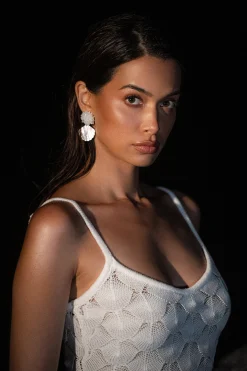 Ivory Seven Seas Dangle Earrings*JLUXLABEL Best