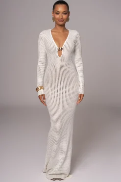 Ivory Sol Sweater Knit Dress*JLUXLABEL Discount