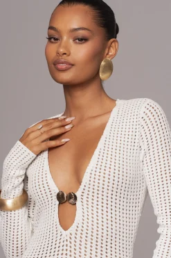 Ivory Sol Sweater Knit Dress*JLUXLABEL Discount