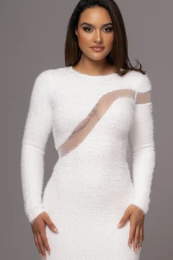 Ivory Toni Knit Maxi Dress*JLUXLABEL Hot