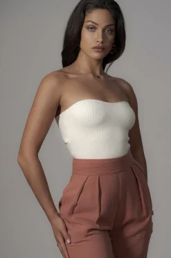 Ivory Tropic Oasis Top*JLUXLABEL Fashion