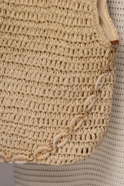 Ivory Tropica Handbag*JLUXLABEL Fashion