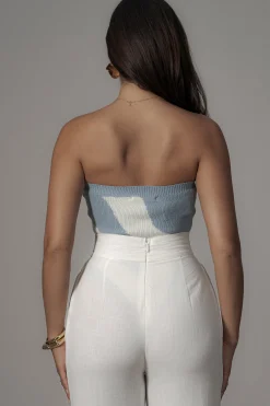 Ivory Villa Views Linen Trousers*JLUXLABEL Discount