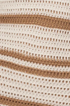 Ivory/Beige Destiny Knit Maxi Dress*JLUXLABEL Outlet