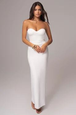 Ivory/Beige Everyday Reversible Skirt*JLUXLABEL Clearance