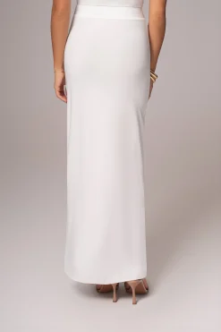 Ivory/Beige Everyday Reversible Skirt*JLUXLABEL Clearance