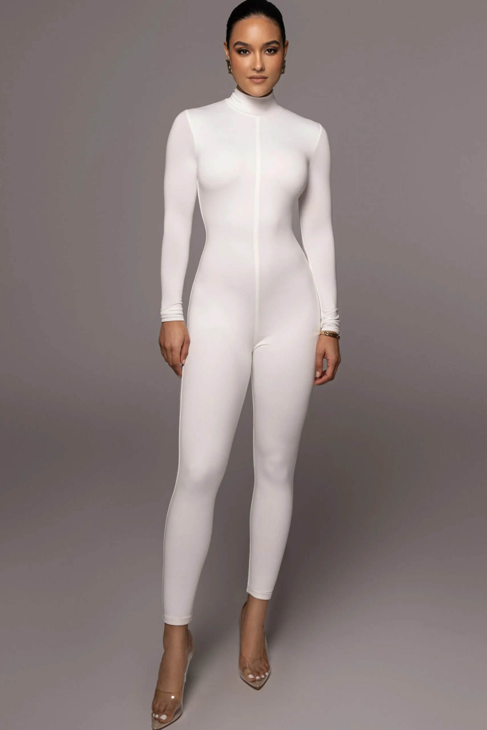 Jluxbasix White Raisa Jumpsuit*JLUXLABEL Hot