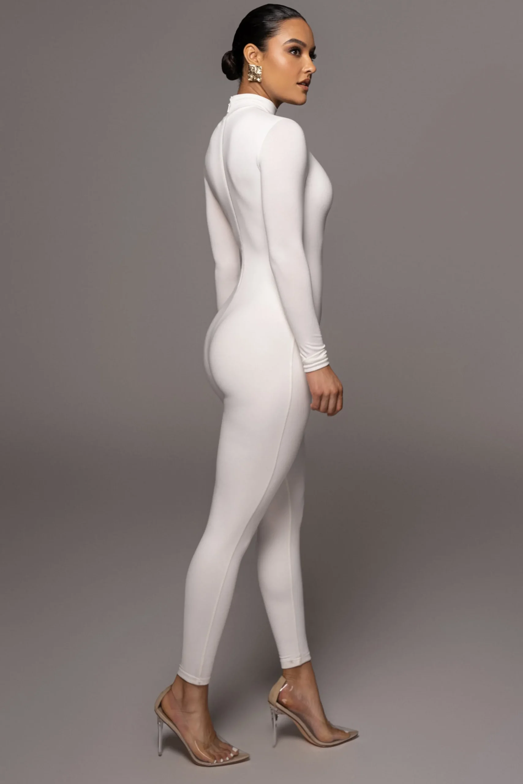 Jluxbasix White Raisa Jumpsuit*JLUXLABEL Hot