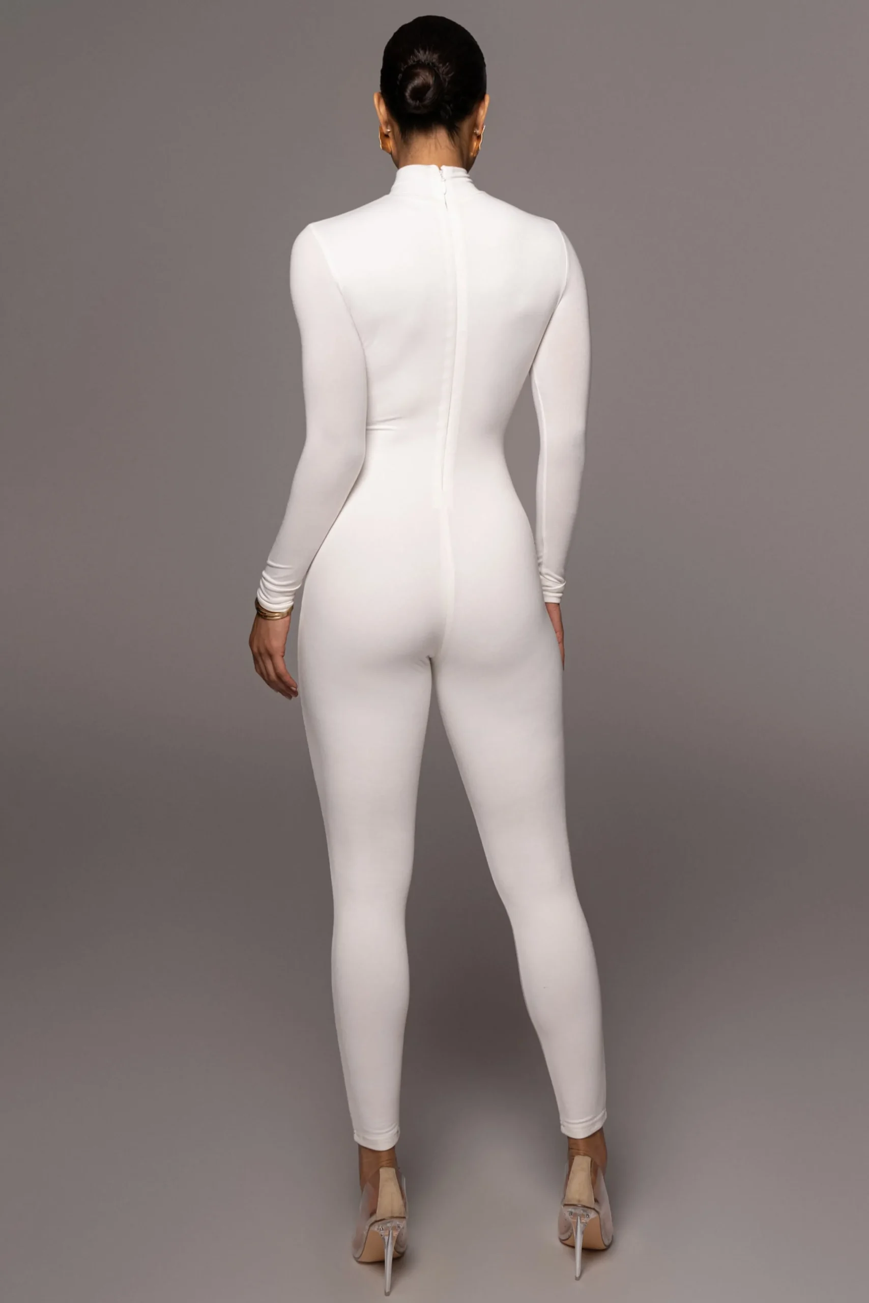 Jluxbasix White Raisa Jumpsuit*JLUXLABEL Hot