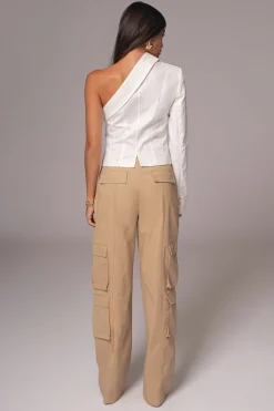 Khaki Double Take Cargo Pants*JLUXLABEL Fashion