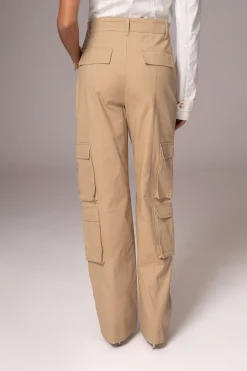 Khaki Double Take Cargo Pants*JLUXLABEL Fashion
