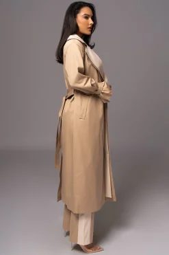 Khaki Shona Oversized Coat*JLUXLABEL Sale