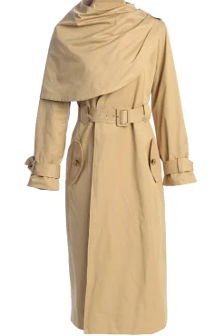 Khaki The Classic Trench Coat*JLUXLABEL Clearance