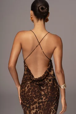 Leopard Print Sierra Maxi Dress*JLUXLABEL Sale