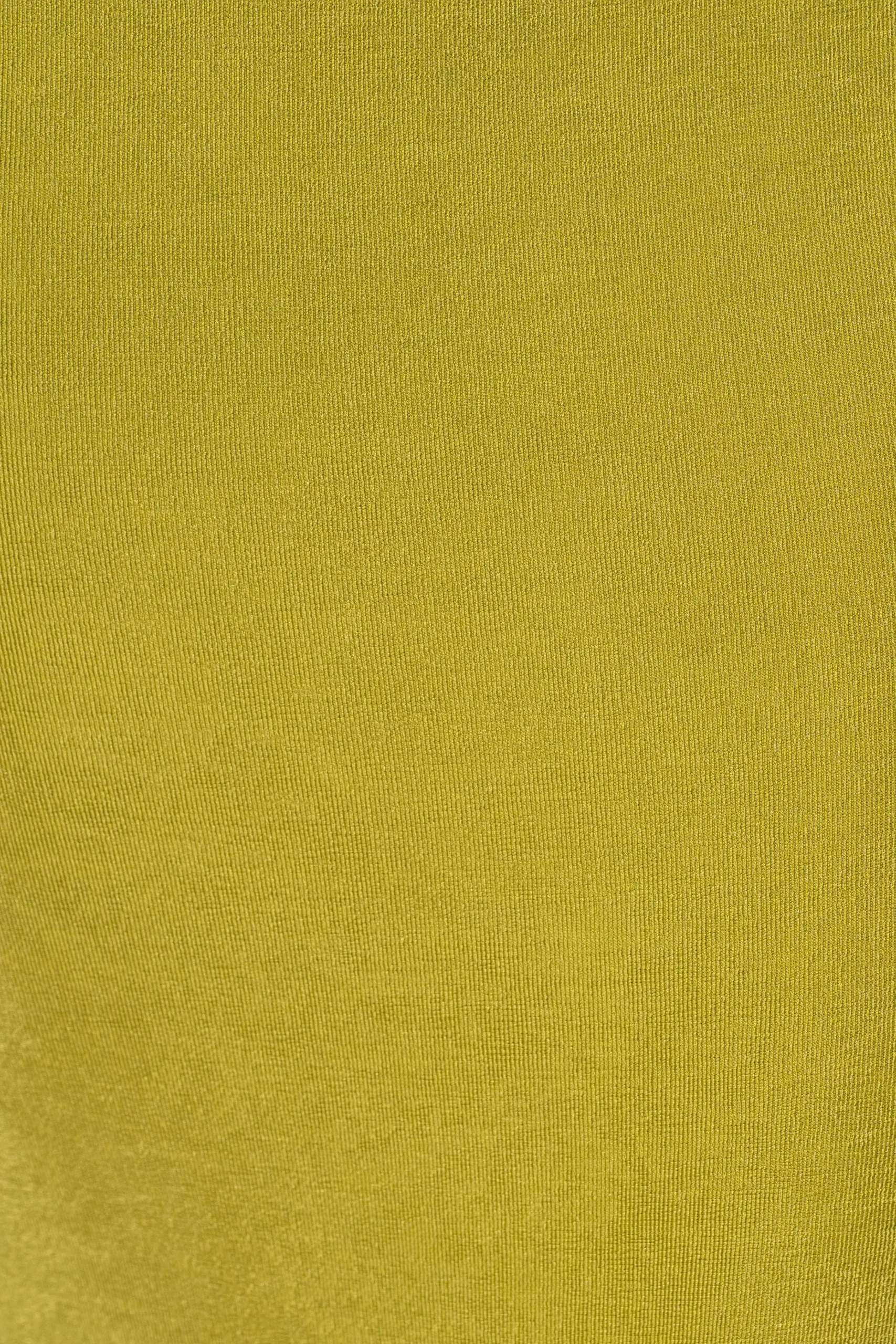 Lime Green Slinky Krishna One Shoulder Maxi Dress*JLUXLABEL Online