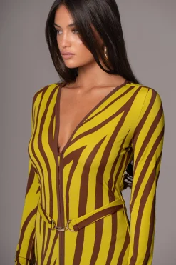 Lime Print Juki Maxi Dress*JLUXLABEL Fashion