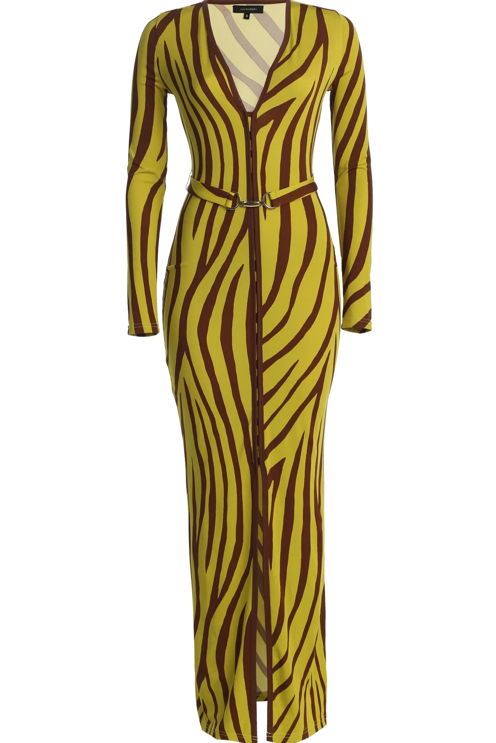 Lime Print Juki Maxi Dress*JLUXLABEL Fashion