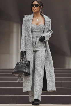 Lt. Grey Stay Sharp Tweed Trouser*JLUXLABEL New