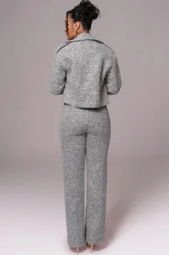 Lt. Grey  Zoe Tweed Jacket*JLUXLABEL Fashion