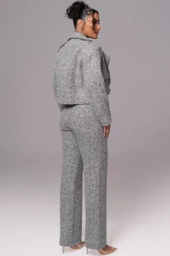 Lt. Grey  Zoe Tweed Jacket*JLUXLABEL Fashion