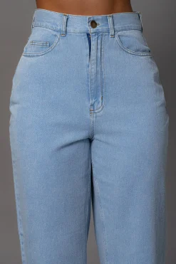 Medium Wash Denim Aline Jeans*JLUXLABEL Clearance