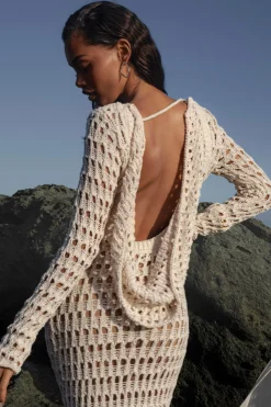 Milk Serene Wonders Crochet Dress*JLUXLABEL Sale
