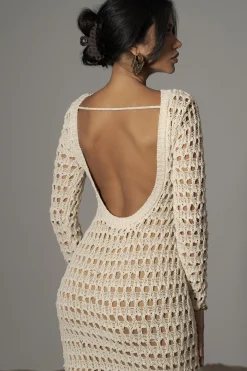 Milk Serene Wonders Crochet Dress*JLUXLABEL Sale