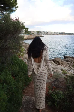 Milk Serene Wonders Crochet Dress*JLUXLABEL Sale