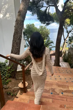 Milk Serene Wonders Crochet Dress*JLUXLABEL Sale