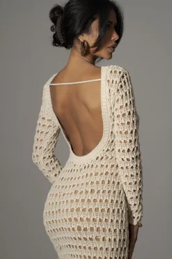 Milk Serene Wonders Crochet Dress*JLUXLABEL Sale