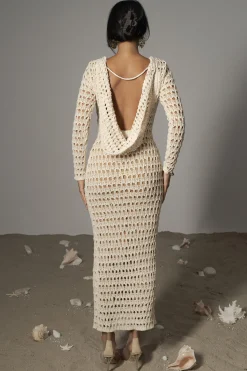 Milk Serene Wonders Crochet Dress*JLUXLABEL Sale