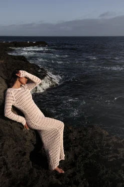 Milk Serene Wonders Crochet Dress*JLUXLABEL Sale