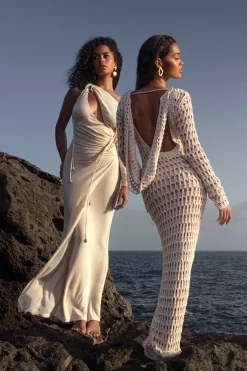 Milk Serene Wonders Crochet Dress*JLUXLABEL Sale