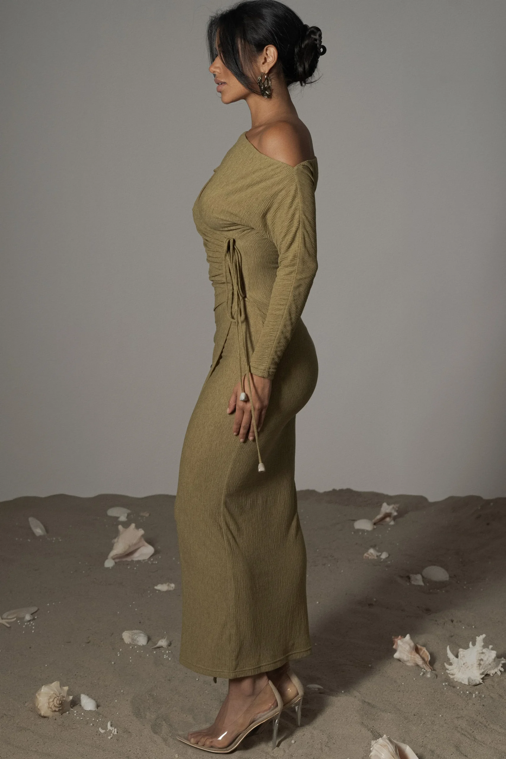 Moss Odelia Crinkled Maxi Dress*JLUXLABEL Discount