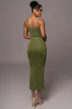 Moss Palace Sequin Skirt Set*JLUXLABEL Discount