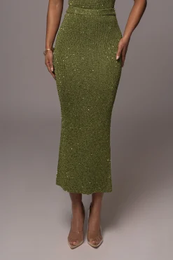 Moss Palace Sequin Skirt Set*JLUXLABEL Discount