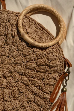 Natural Beneath The Sun Handbag*JLUXLABEL Hot