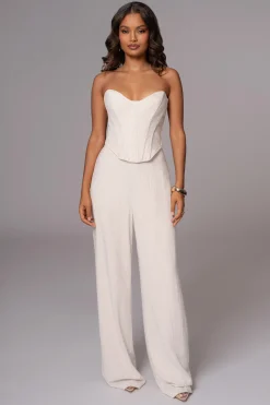 Natural Beyond The Sea Linen Corset*JLUXLABEL Clearance