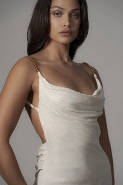 Natural Getaway Linen Maxi Dress*JLUXLABEL Sale