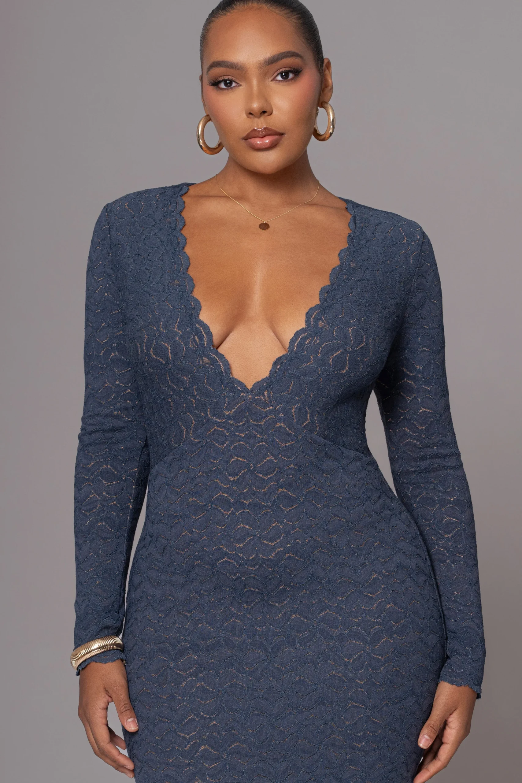 Navy Reunited Maxi Dress*JLUXLABEL Outlet