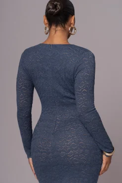 Navy Reunited Maxi Dress*JLUXLABEL Outlet