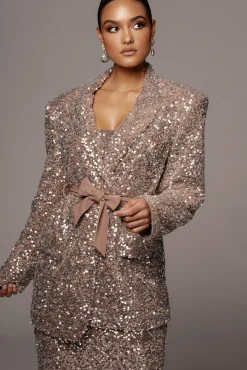 Nixie Sequin Oversized Blazer*JLUXLABEL Online