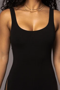 Noir Night Fall Tank Jumpsuit*JLUXLABEL Hot