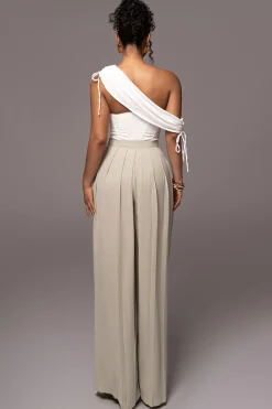 Off-White New Obsession Draped Top*JLUXLABEL Outlet