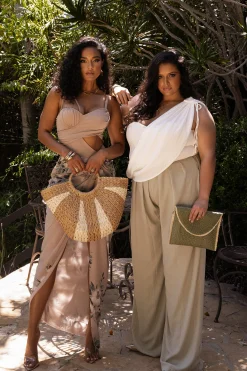 Off-White New Obsession Draped Top*JLUXLABEL Outlet