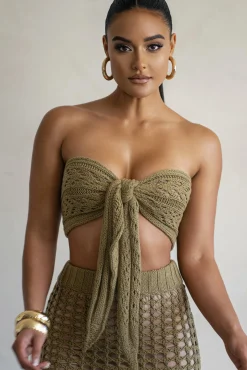 Olive Caribbean Skies Skirt Set*JLUXLABEL Sale