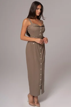 Olive Forever Summer Belted Dress*JLUXLABEL Hot