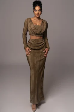 Olive Haidyn Skirt Set*JLUXLABEL Fashion