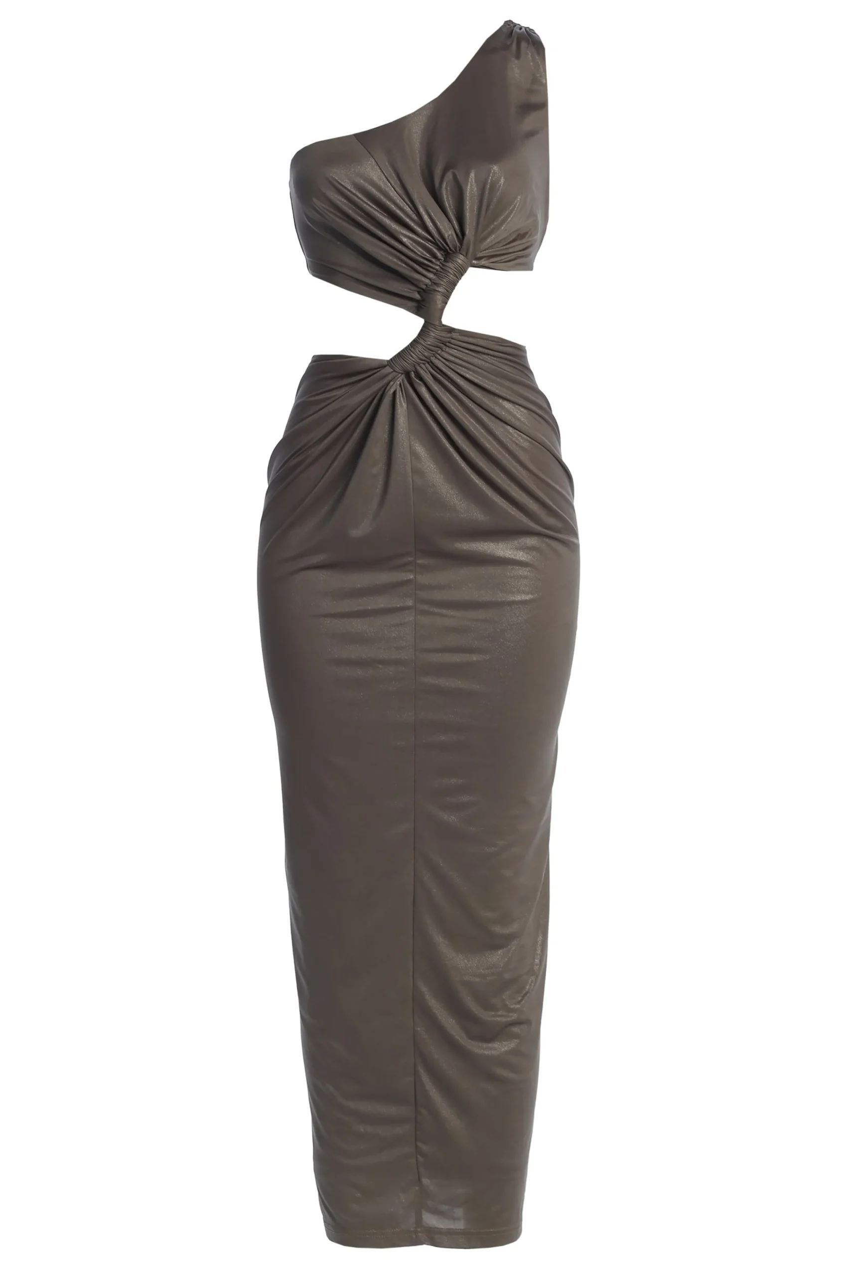 Olive Joce One Shoulder Maxi Dress*JLUXLABEL New